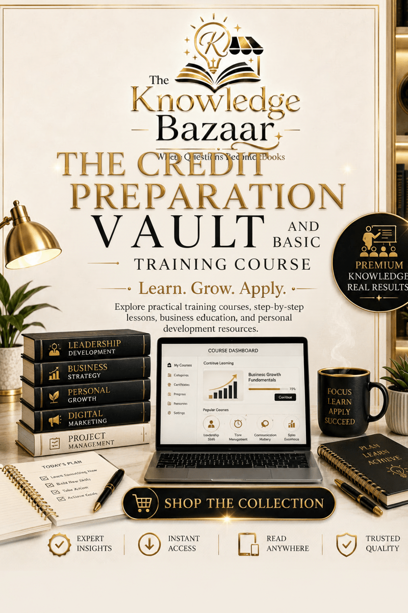 The Basic Credit Preparation Vault